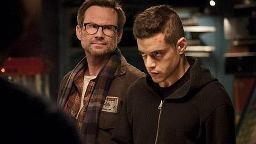 Rami Malek y Christian Slater protagoniza «Mr. Robot»