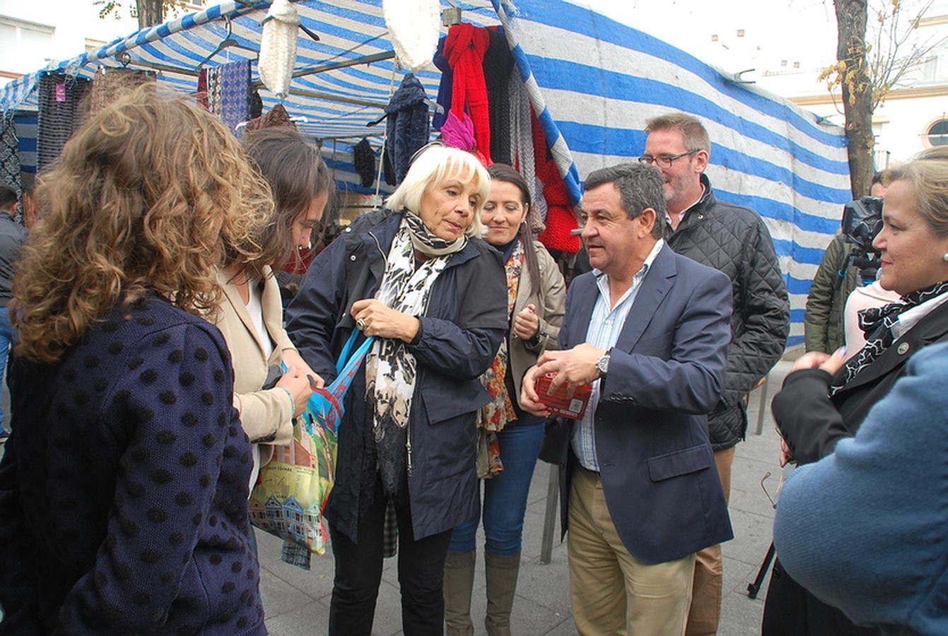 Paseo electoral del PP en San Fernando