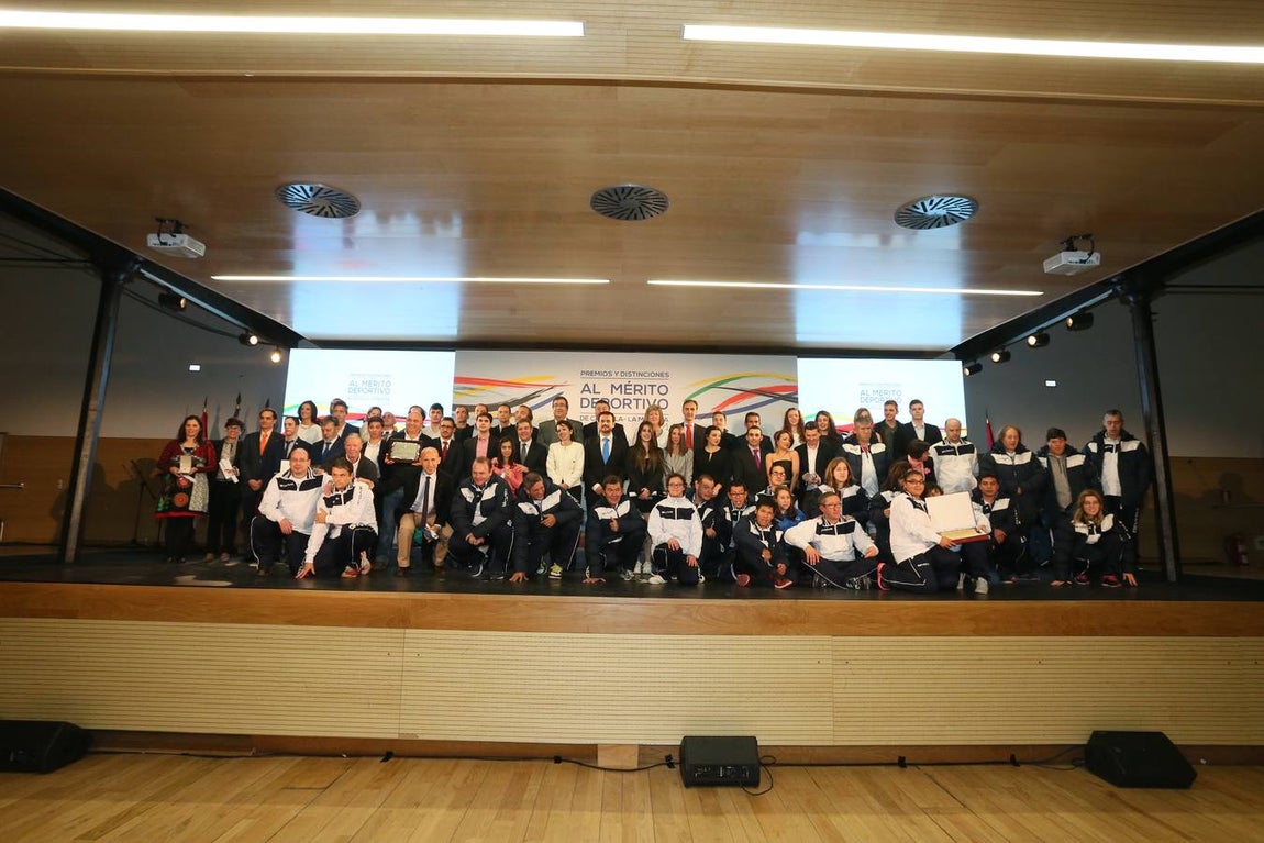 Acto de entrega de los Premios al Mérito Deportivo en Castilla-La Mancha