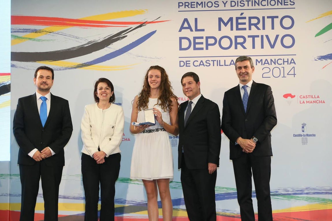 Acto de entrega de los Premios al Mérito Deportivo en Castilla-La Mancha