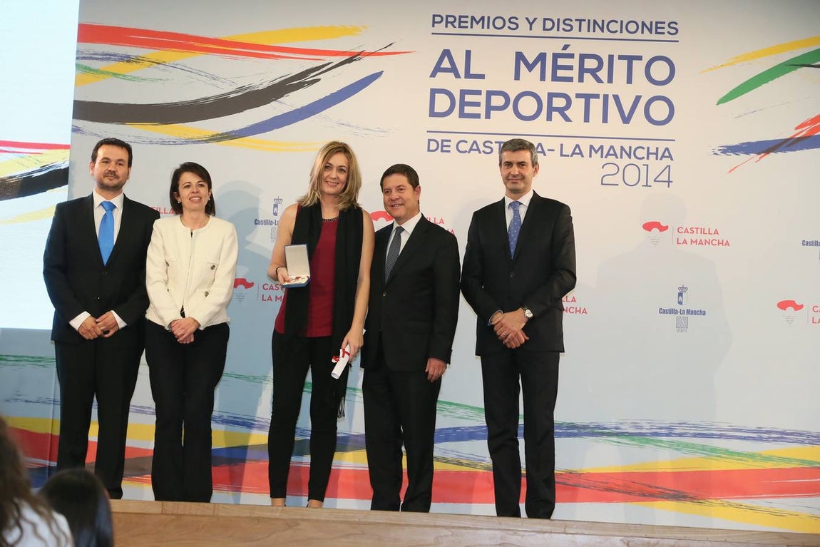 Acto de entrega de los Premios al Mérito Deportivo en Castilla-La Mancha