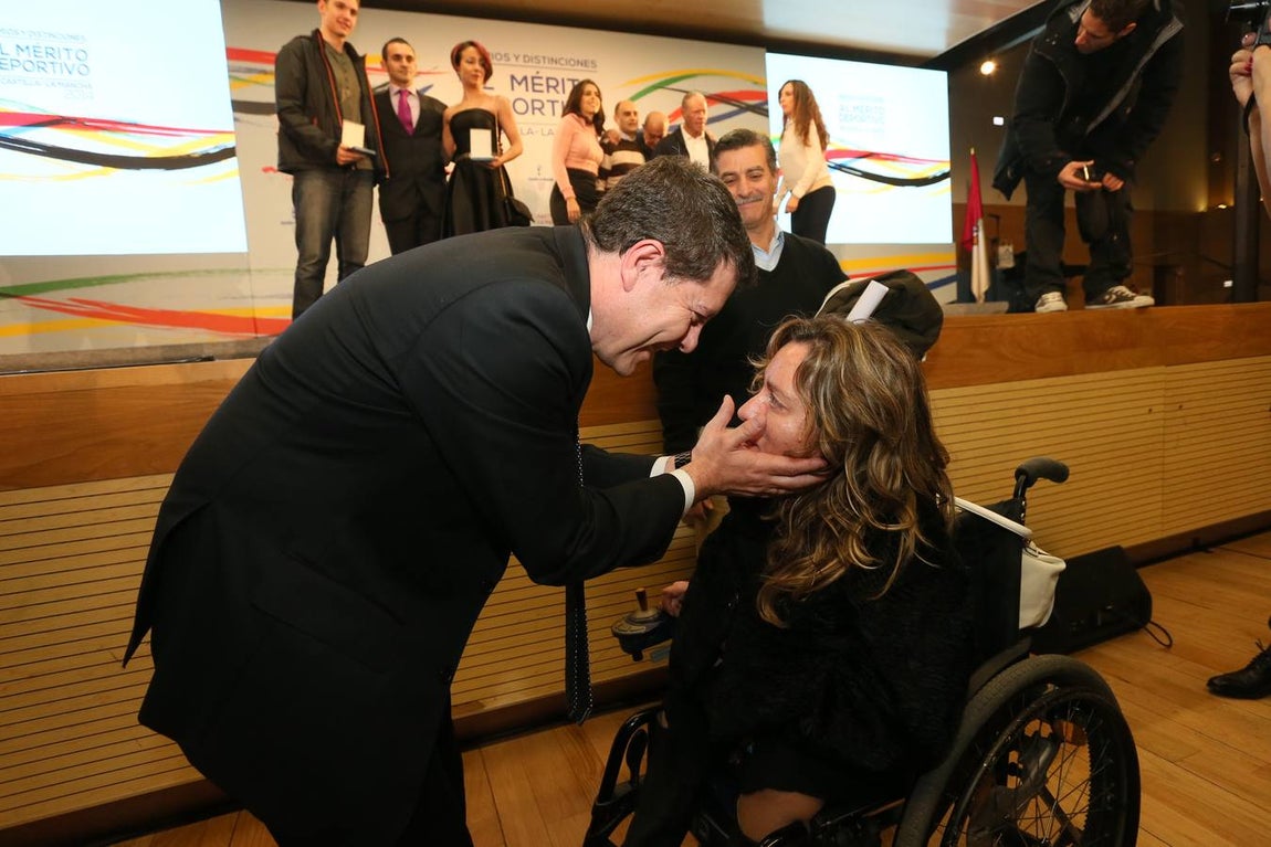 Acto de entrega de los Premios al Mérito Deportivo en Castilla-La Mancha