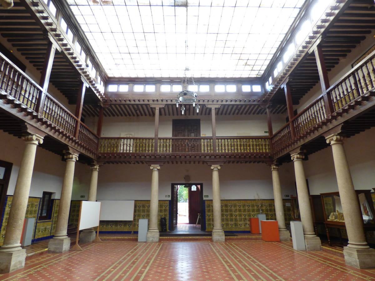 Patio central del segundo edificio. 