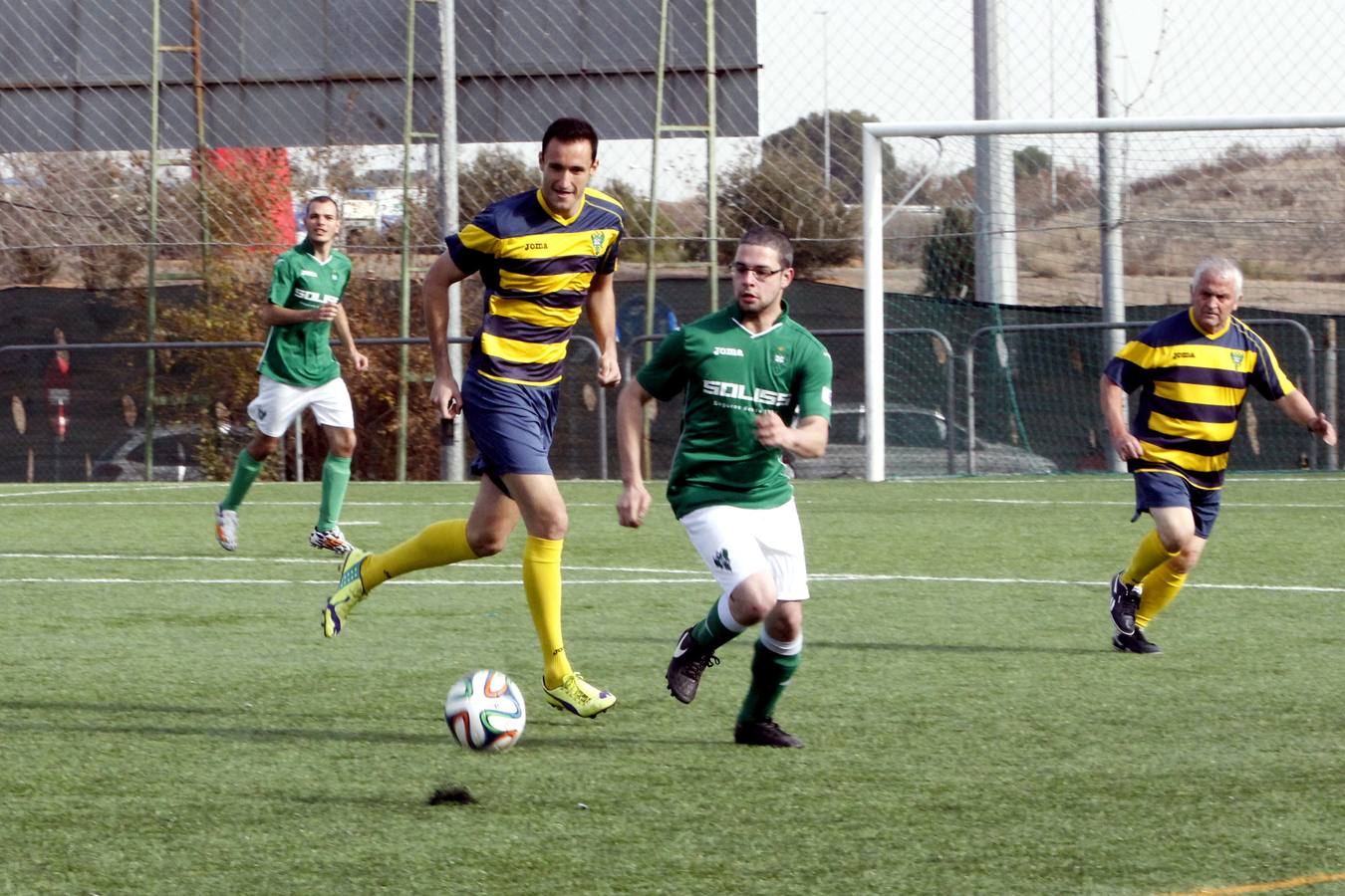 Encuentro solidario de fútbol