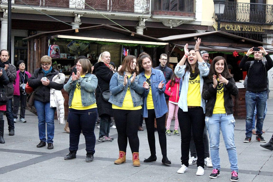 El «FlashMob» del Movimiento Diversitas, en imágenes