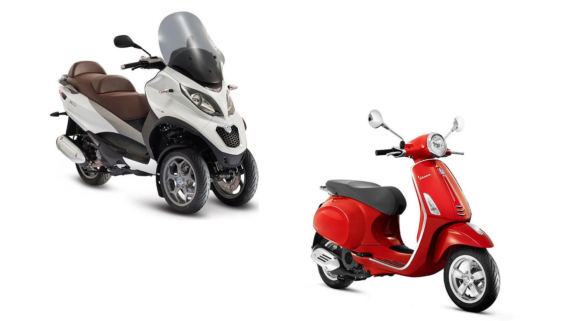 Piaggio y Vespa son dos de las mejores maneras de moverse por la ciudad y... de sorprender a esa persona tan especial. 
