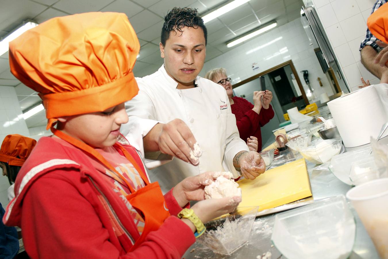 Los talleres de cocina, en imágenes