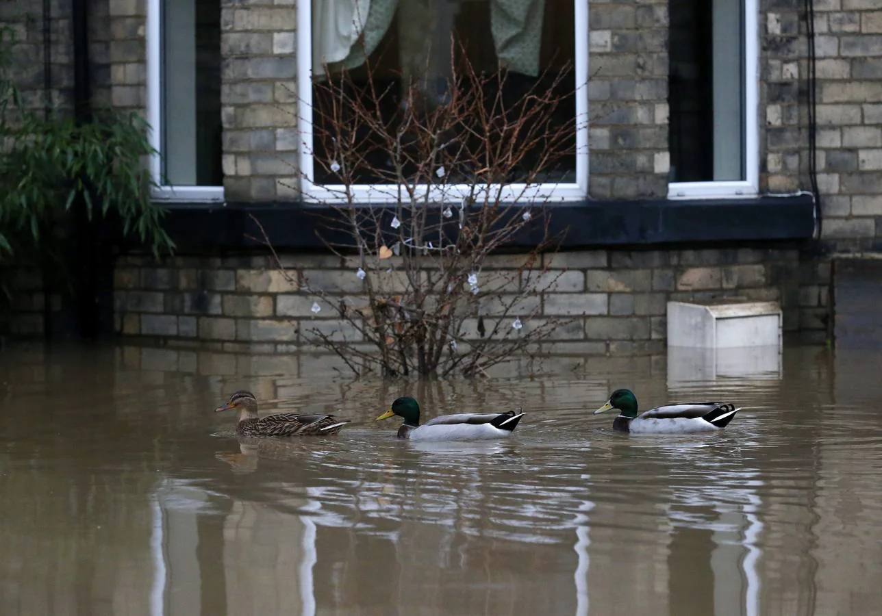 York ha sido una de las ciudades británicas que más ha sufrido las lluvias torrenciales