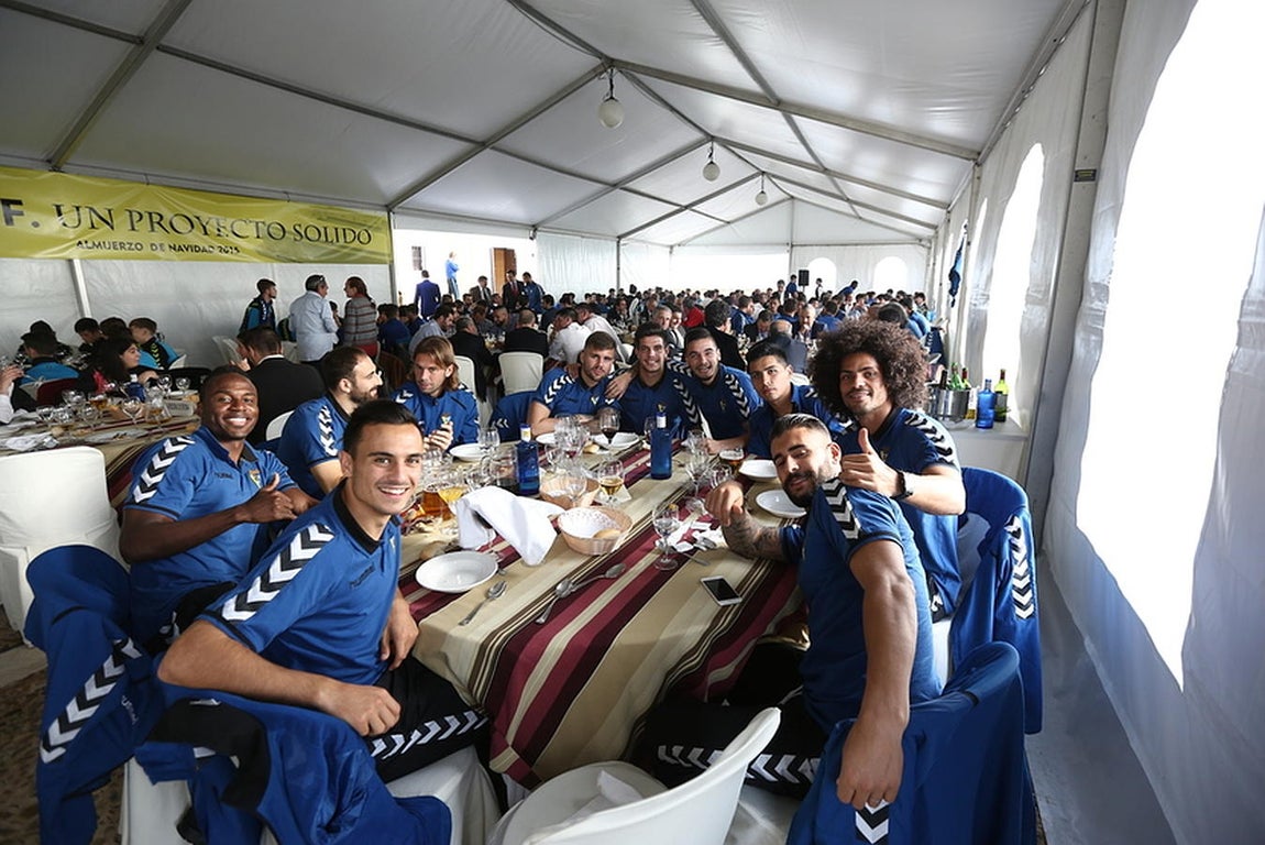 Fotos: Así celebra el Cádiz CF su comida de Navidad
