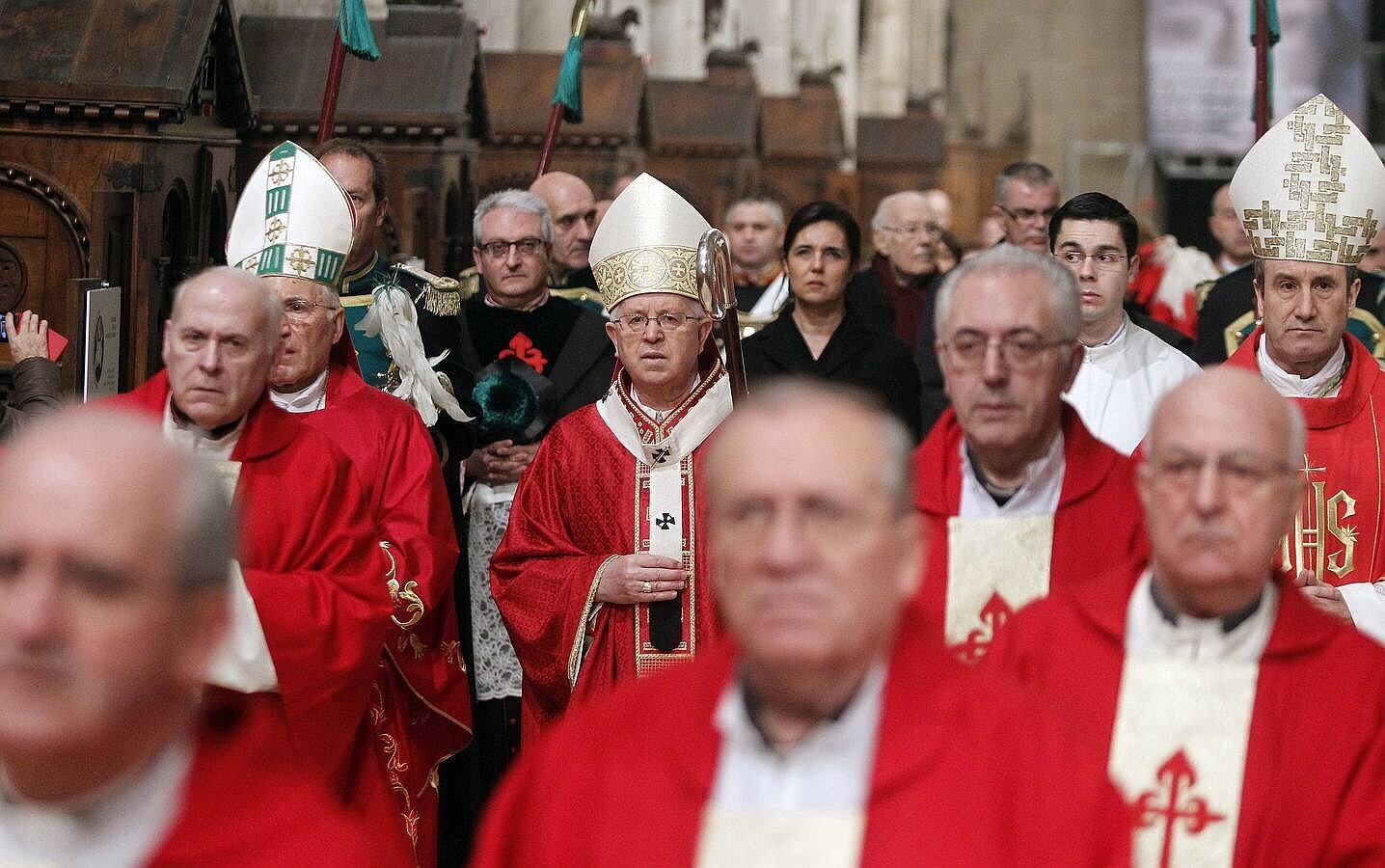 El arzobispo Barrio, que concelebró con el cardenal Rouco Varela, llamó a los cristianos a ser visibles en la sociedad