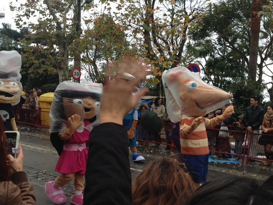 Fotos: Cabalgata en Cádiz 2016. La lluvia retrasa el desfile