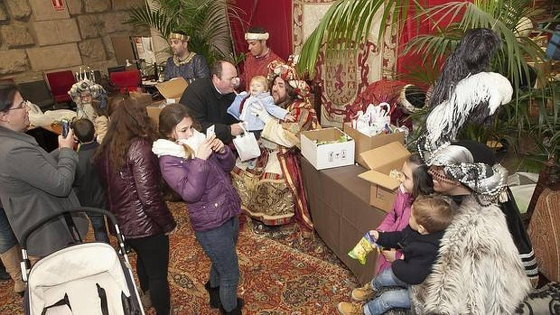 Audiencia de los Reyes Magos en el Ayuntamiento de Córdoba. 