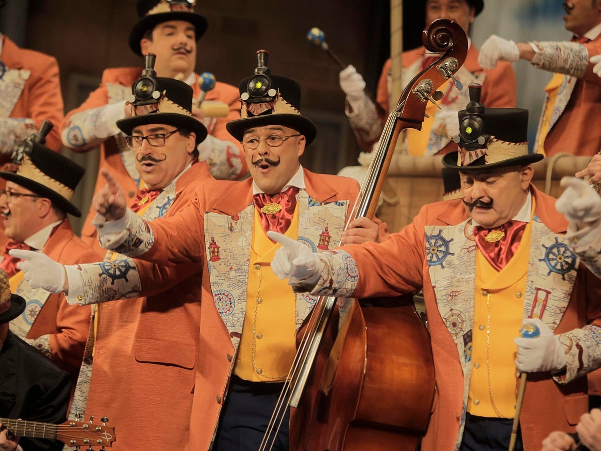 Coro La vuelta a Cádiz en 80 mundos. Carnaval de Cádiz