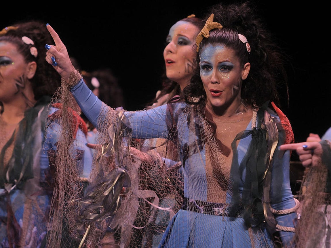 Comparsa Las de la resaca. Carnaval de Cádiz 2016