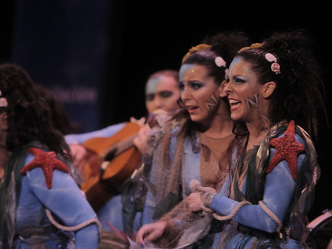 Comparsa Las de la resaca. Carnaval de Cádiz 2016