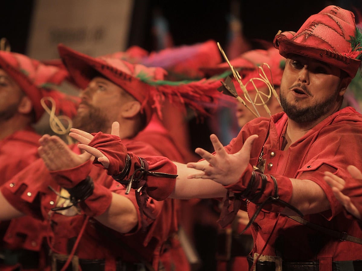 Comparsa Los arqueros. Carnaval de Cádiz 2016