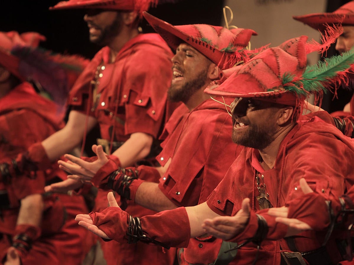 Comparsa Los arqueros. Carnaval de Cádiz 2016