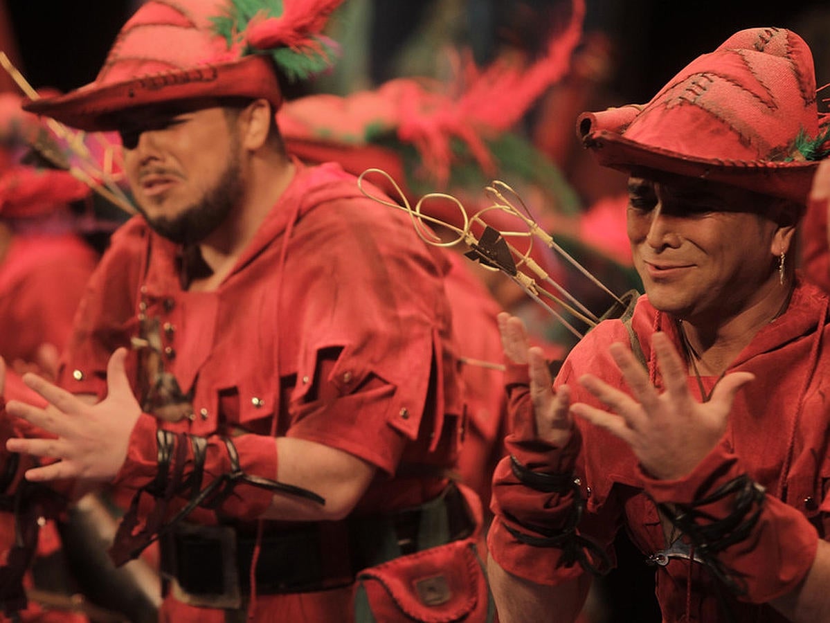 Comparsa Los arqueros. Carnaval de Cádiz 2016