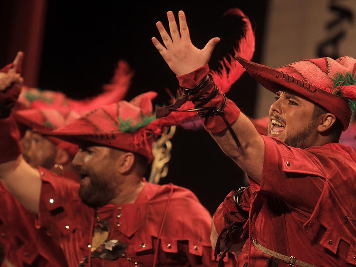 Comparsa Los arqueros. Carnaval de Cádiz 2016