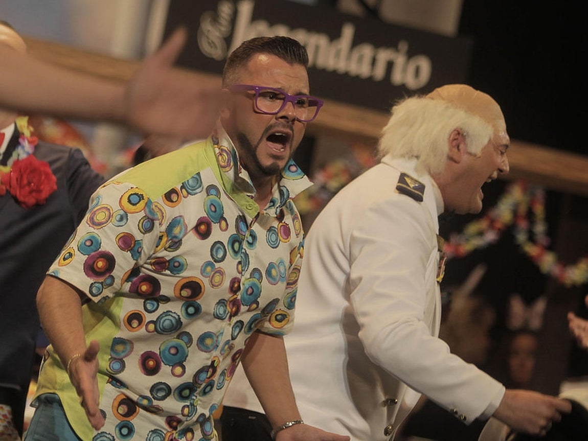 Chirigota Los que viene la marea. Carnaval de Cádiz 2016