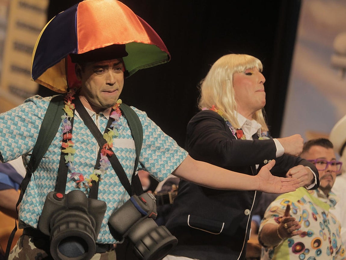 Chirigota Los que viene la marea. Carnaval de Cádiz 2016