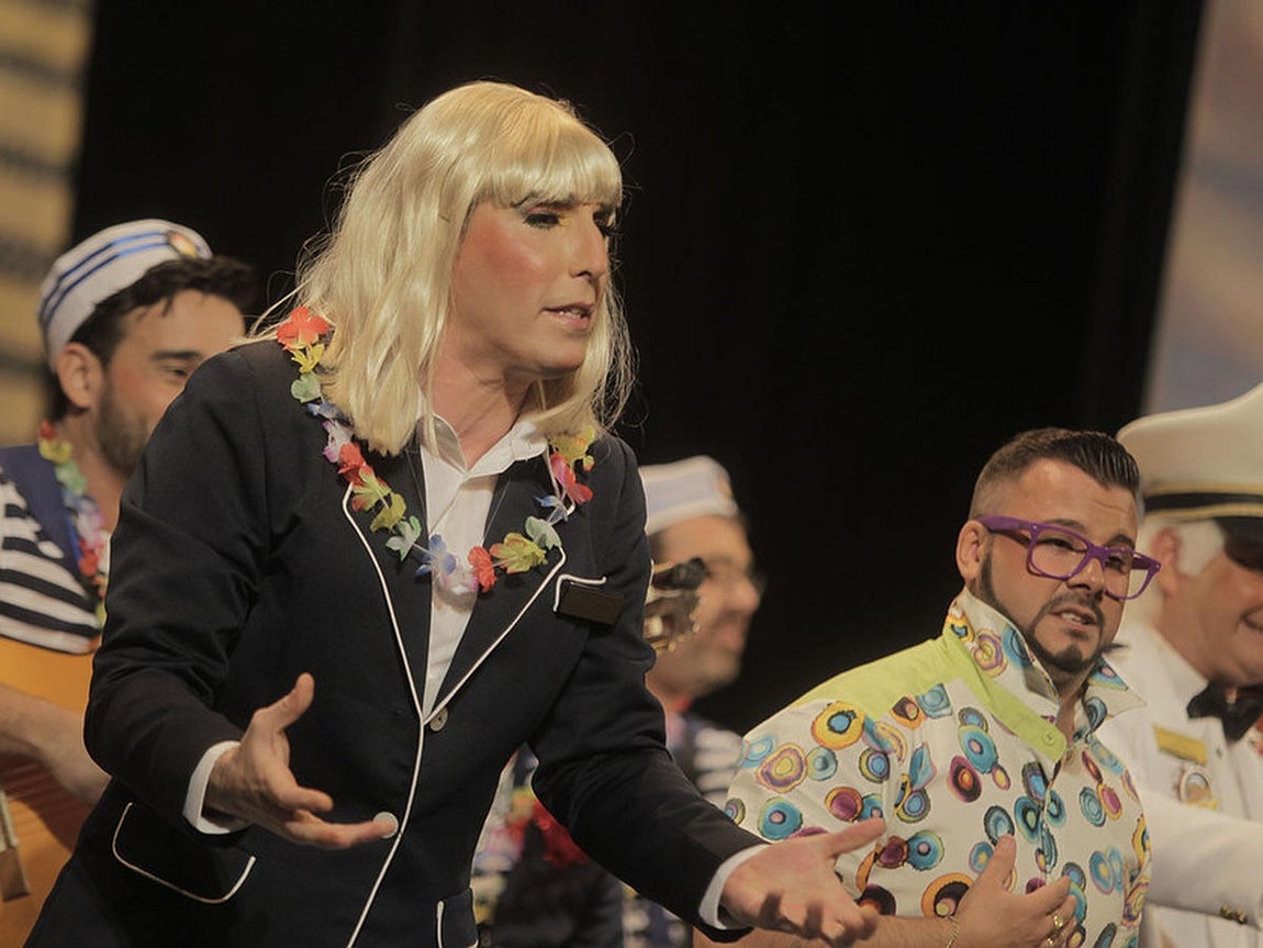 Chirigota Los que viene la marea. Carnaval de Cádiz 2016