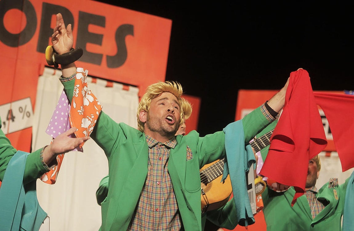 Chirigota Dando la talla. Carnaval de Cádiz 2016