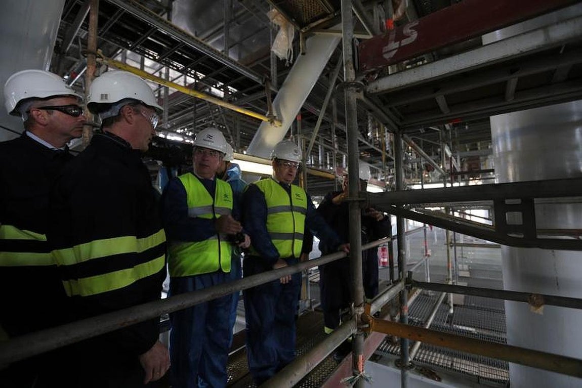 Antonio Sanz visita Navantia