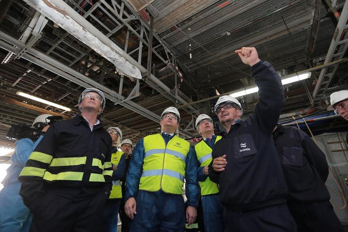 Antonio Sanz visita Navantia