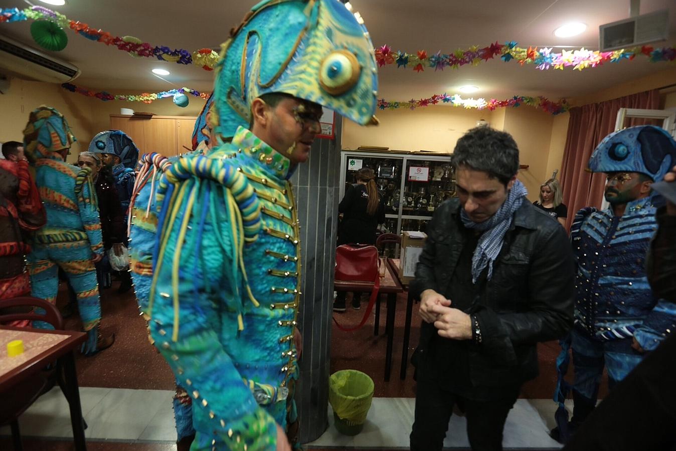 Antonio Martínez Ares llega al Falla. Carnaval de Cádiz 2013