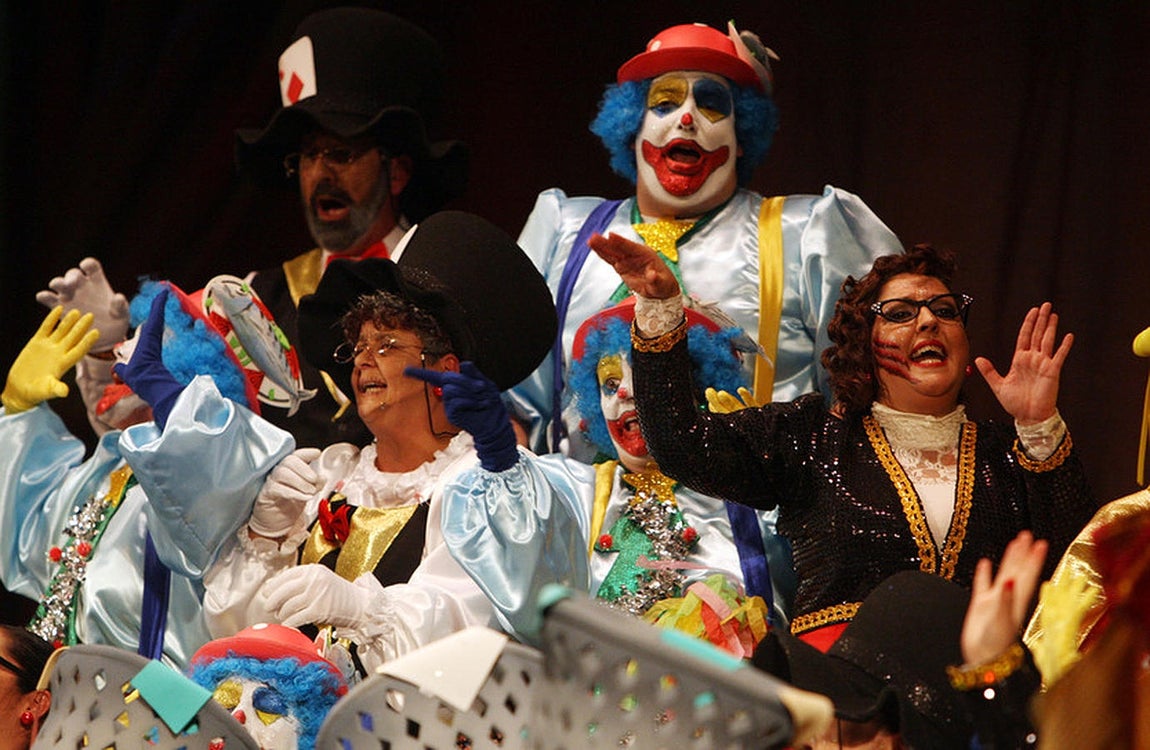 Coro Los voltereta. Carnaval de Cádiz 2016