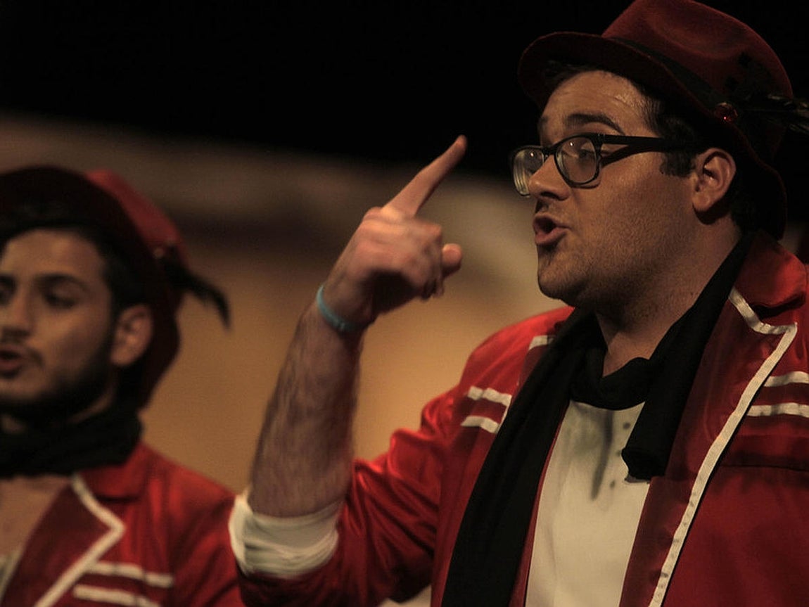 Comparsa Trabajo de comparsista. Carnaval de Cádiz 2016