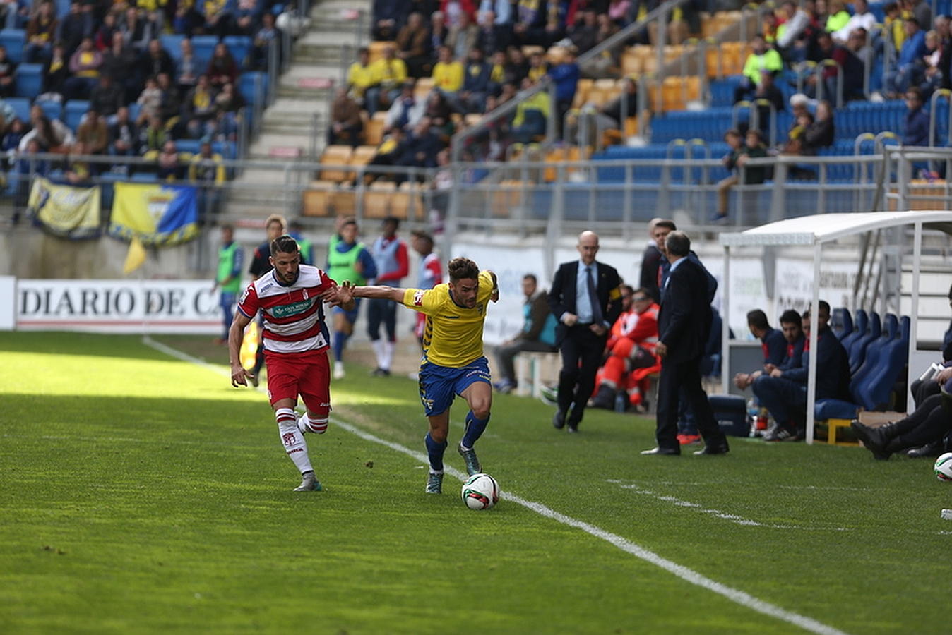 Partido Cádiz-Granada B (0-1)