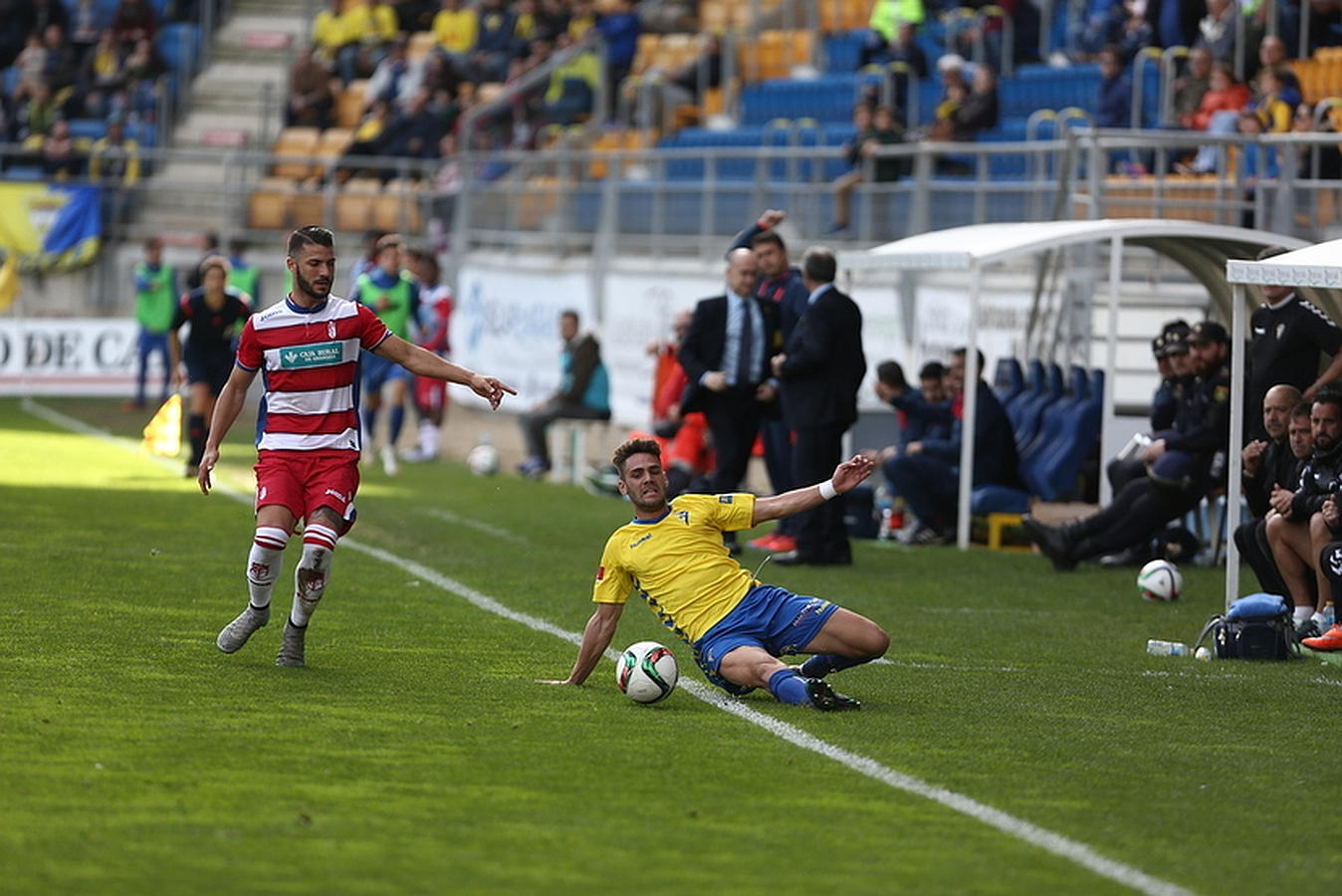 Partido Cádiz-Granada B (0-1)