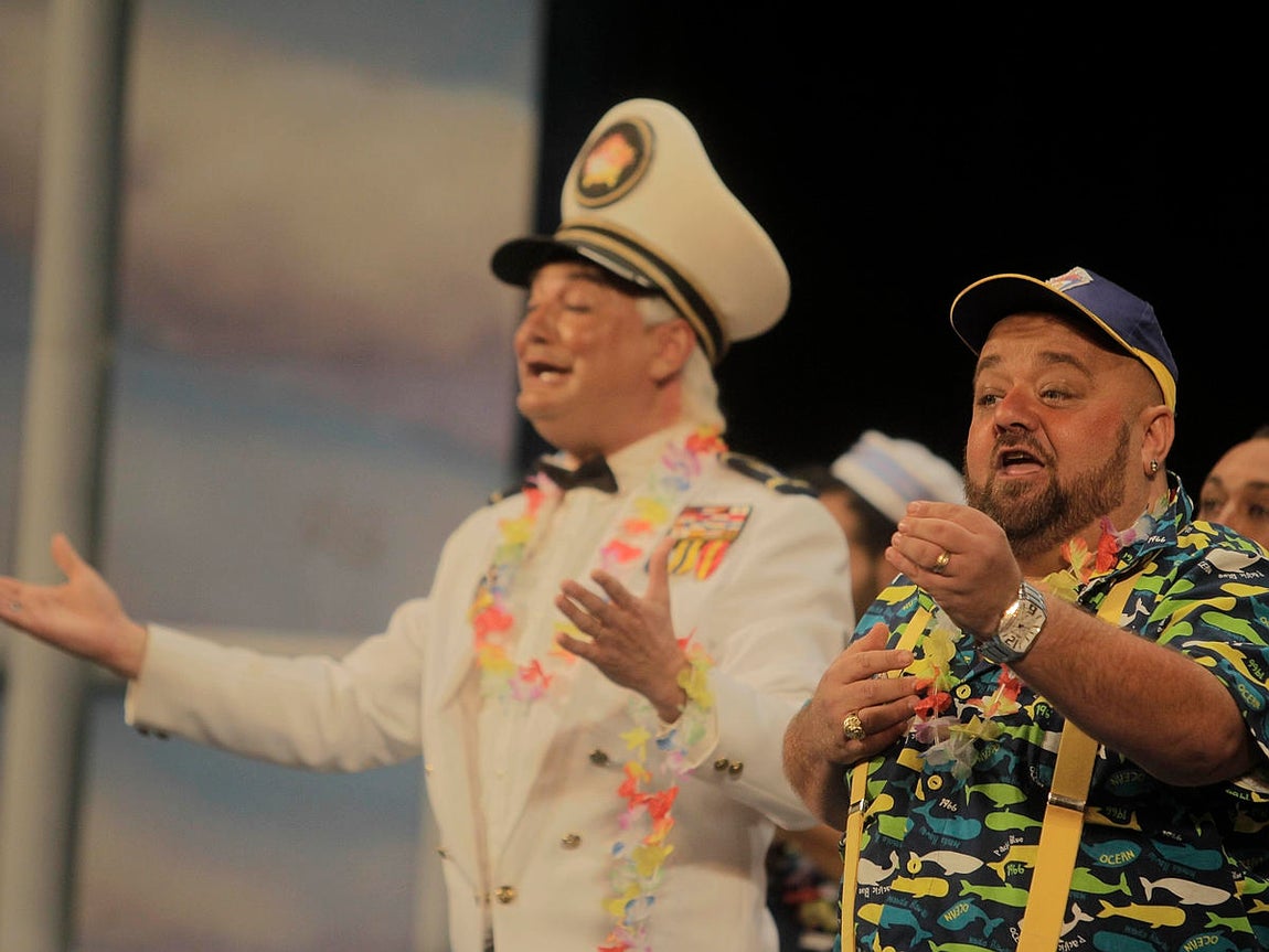 Chirigota Los que viene la marea. Carnaval de Cádiz 2016