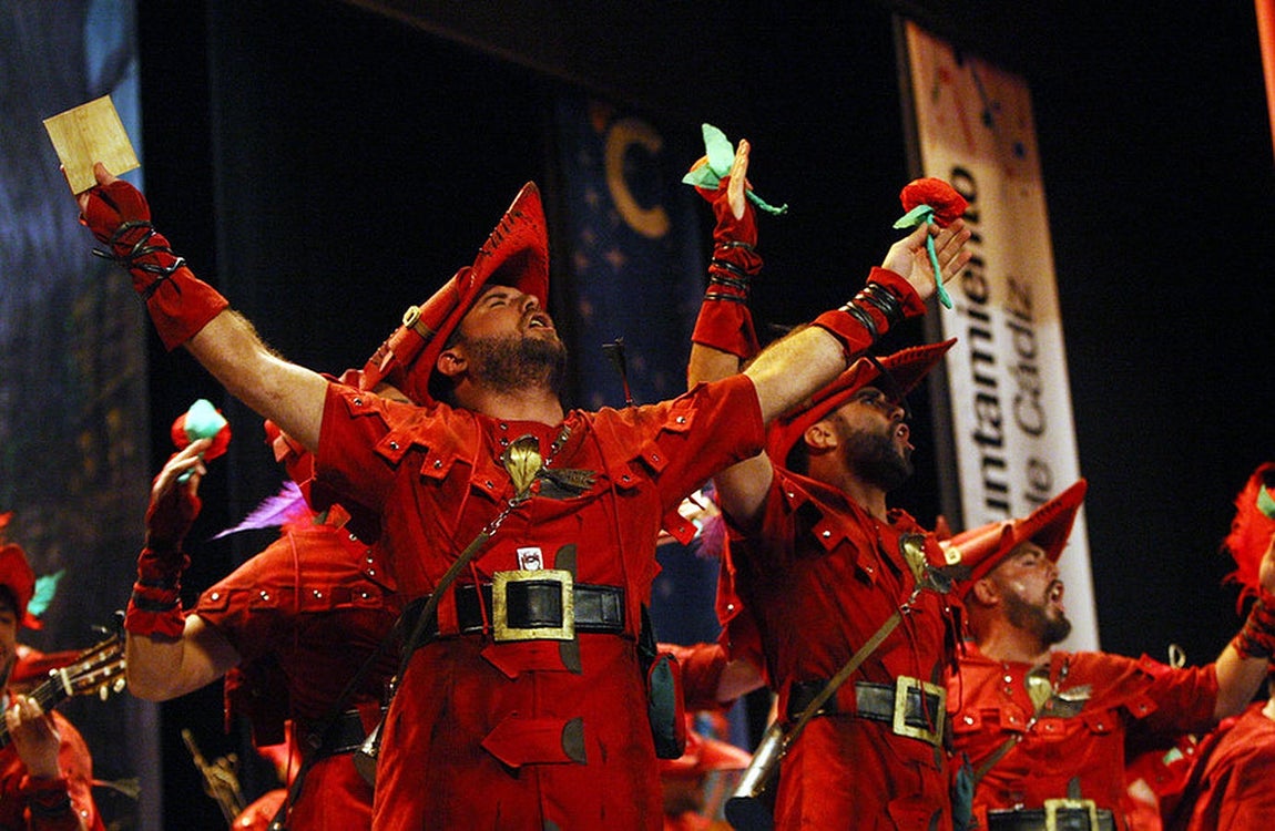 Comparsa Los arqueros. Carnaval de Cádiz 2016