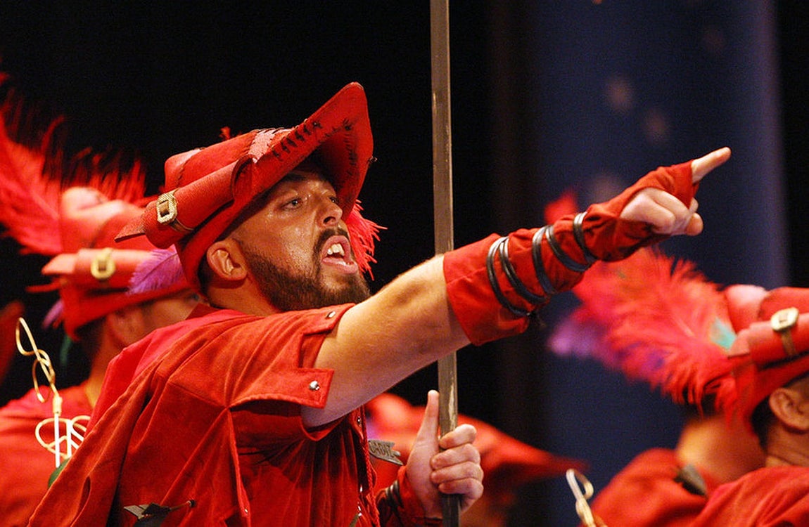 Comparsa Los arqueros. Carnaval de Cádiz 2016