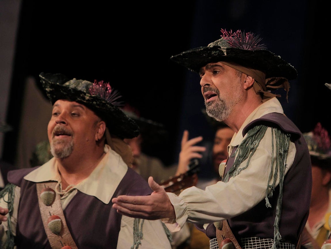 Coro Capitanes del sur. Carnaval de Cádiz 2016