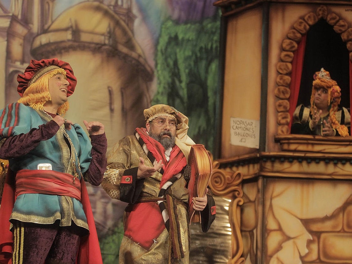 Cuarteto Cuento de tronos. Carnaval de Cádiz 2016