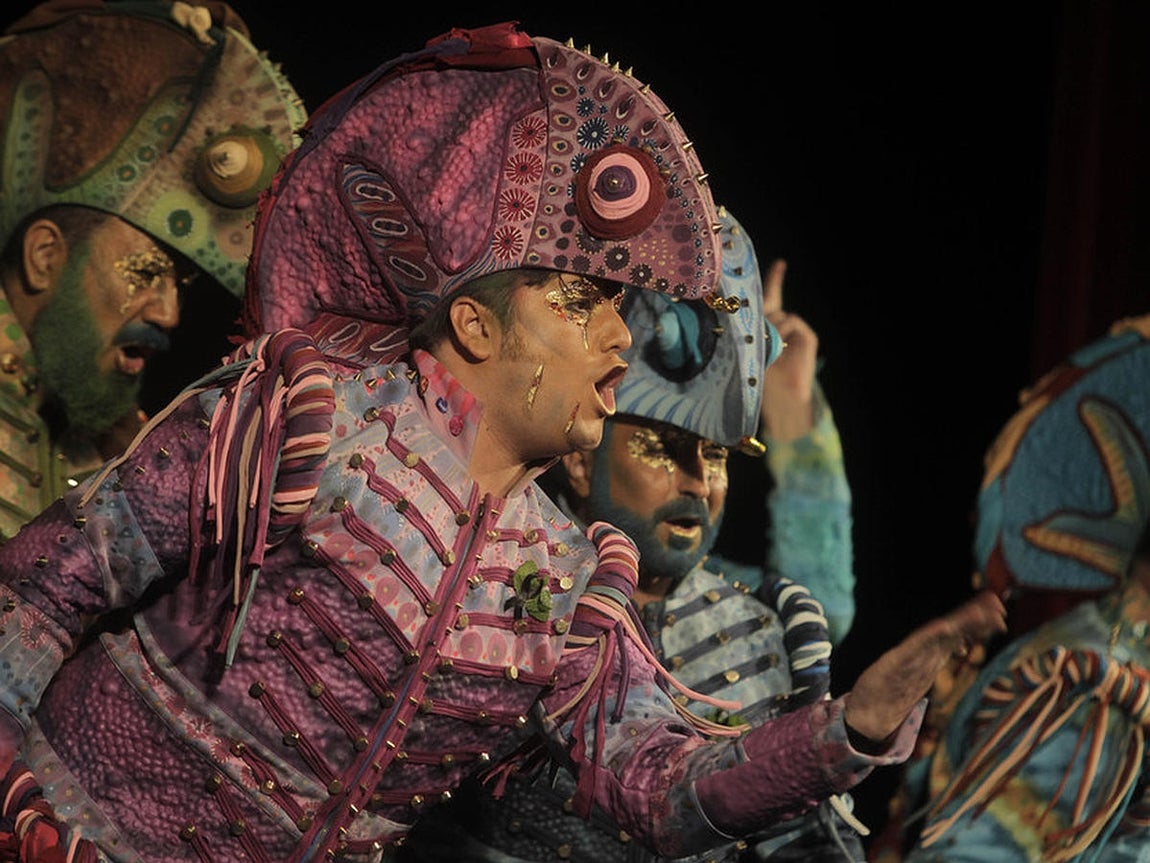 Comparsa Los cobardes. Carnaval de Cádiz 2016