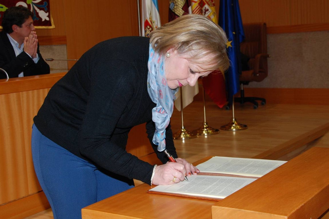 La vicealcaldesa de Puente del Arzobispo, Clara Isabel Casas. 