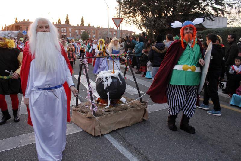 Los niños, protagonistas del Carnaval en los barrios de Toledo