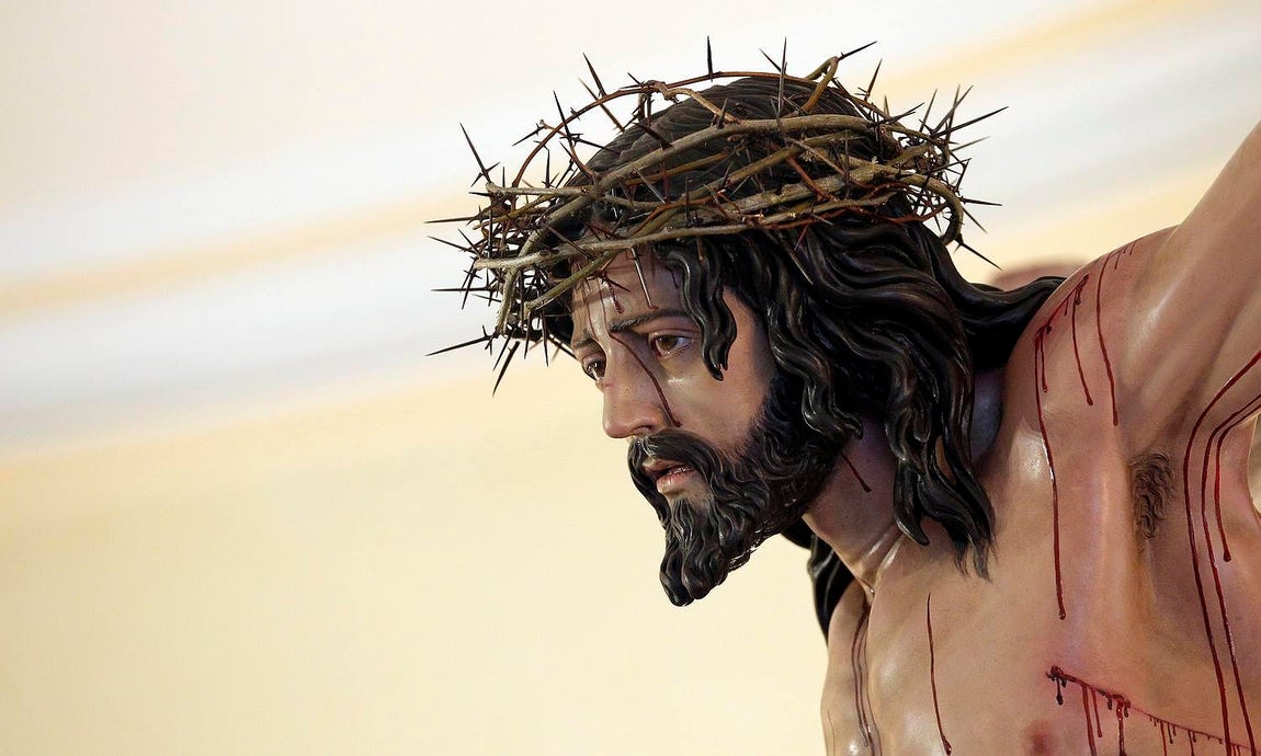 En imágenes, el nuevo Cristo de las Electromecánicas