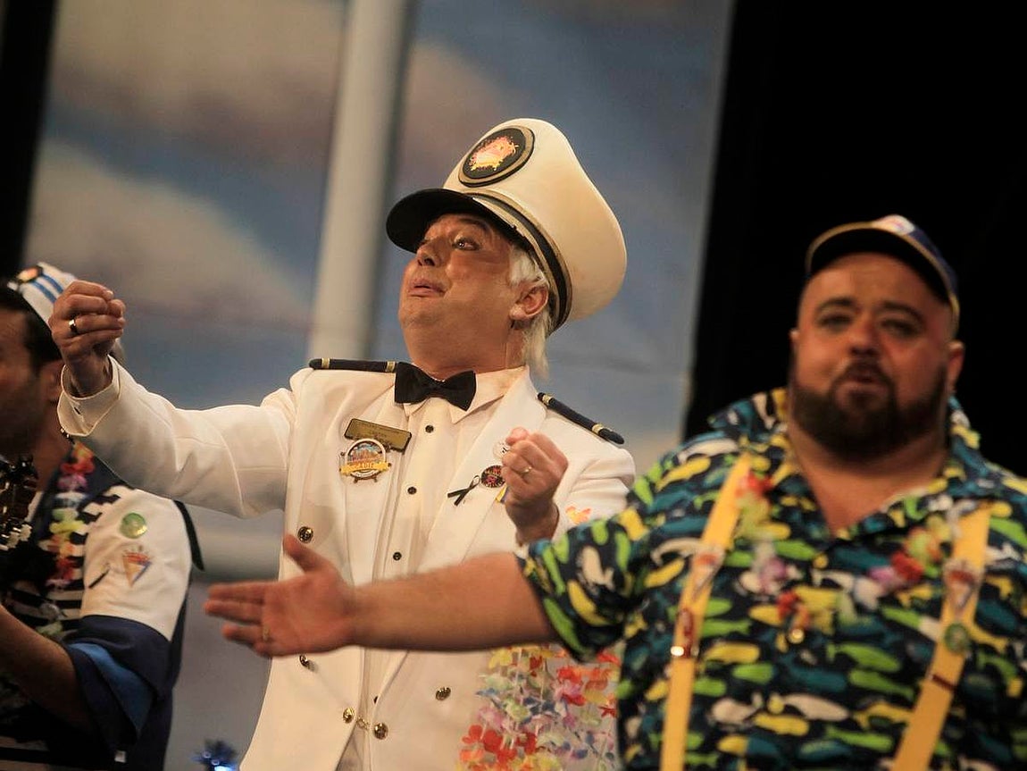 Chirigota Los que viene la marea. Carnaval de Cádiz 2016