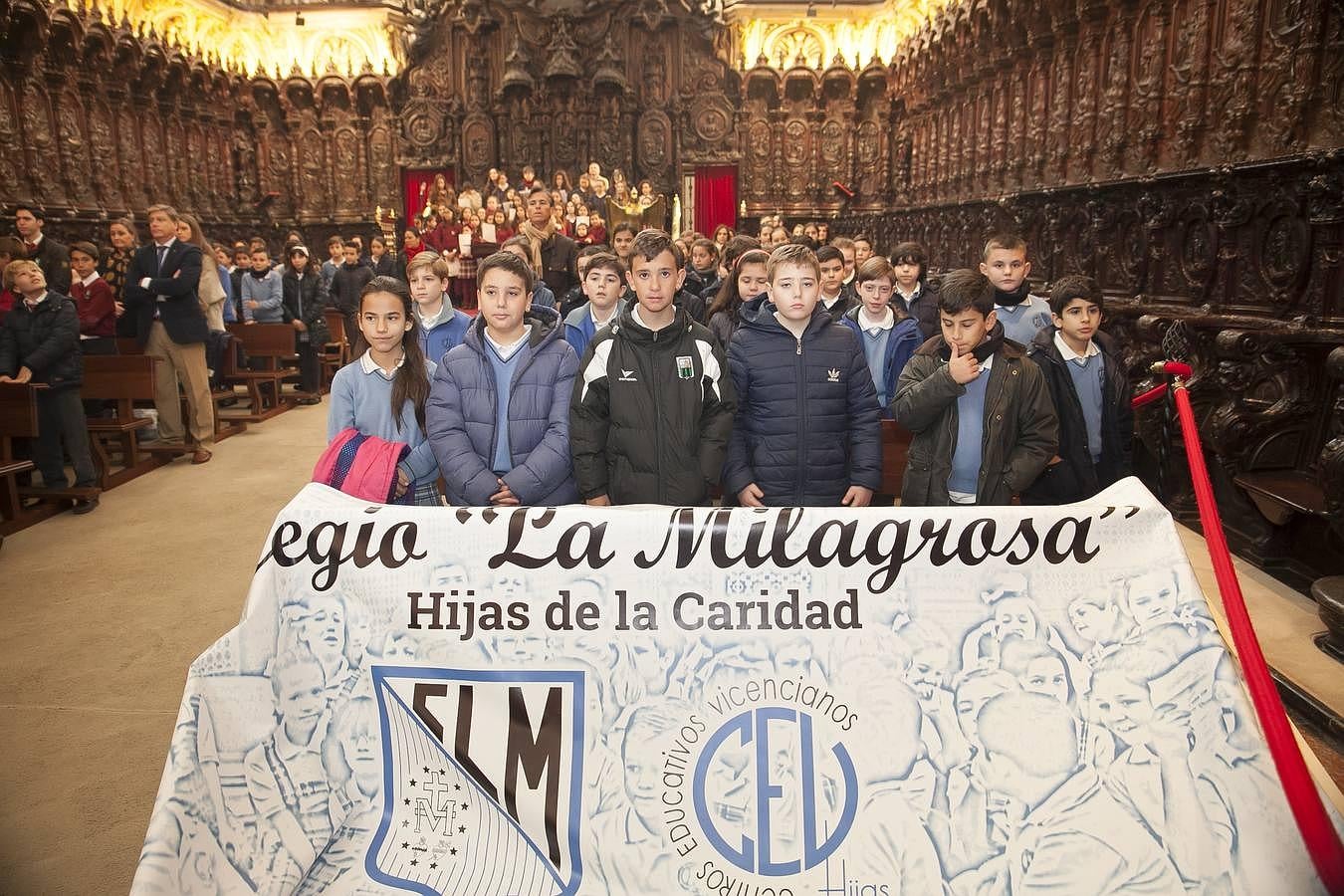 Marcha de Escuelas Católicas a la Catedral