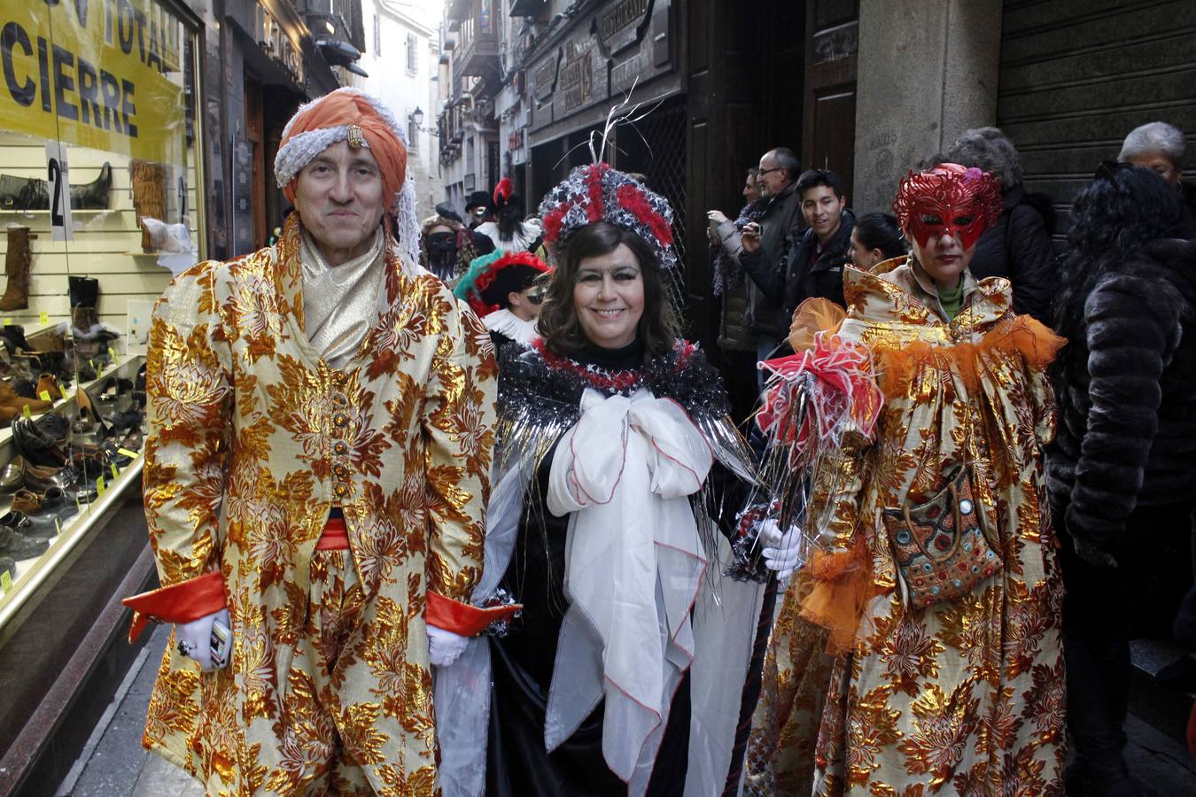 La exconcejal del Ayuntamiento de Toledo, Carmen Jiménez, no faltó a la cita un año más