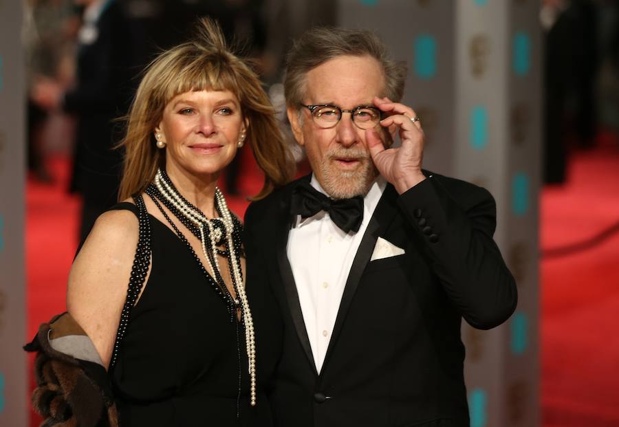 El director Steven Spielberg y su mujer Kate Capshaw. 