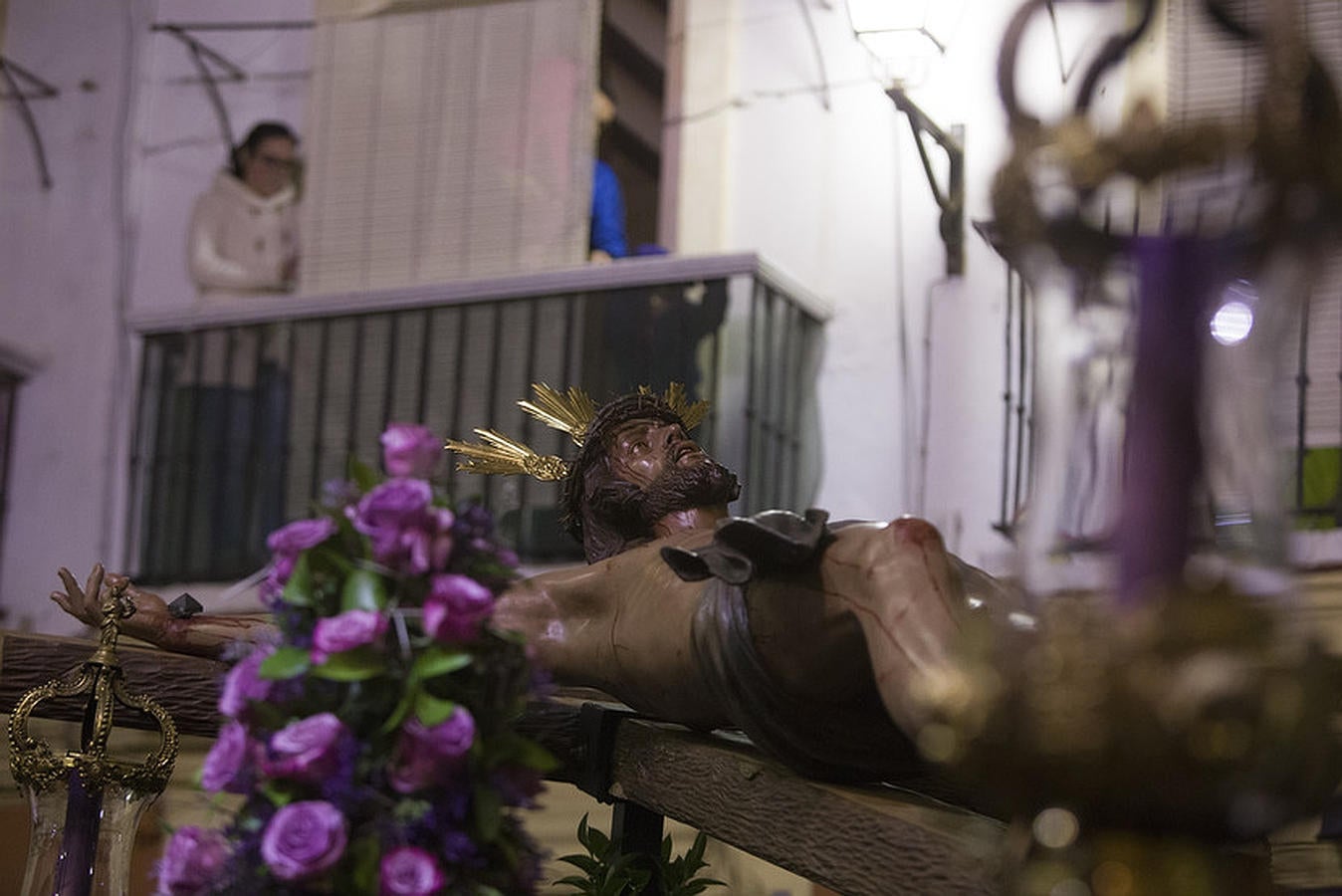 Vía Crucis del Cristo de la Sed, en imágenes