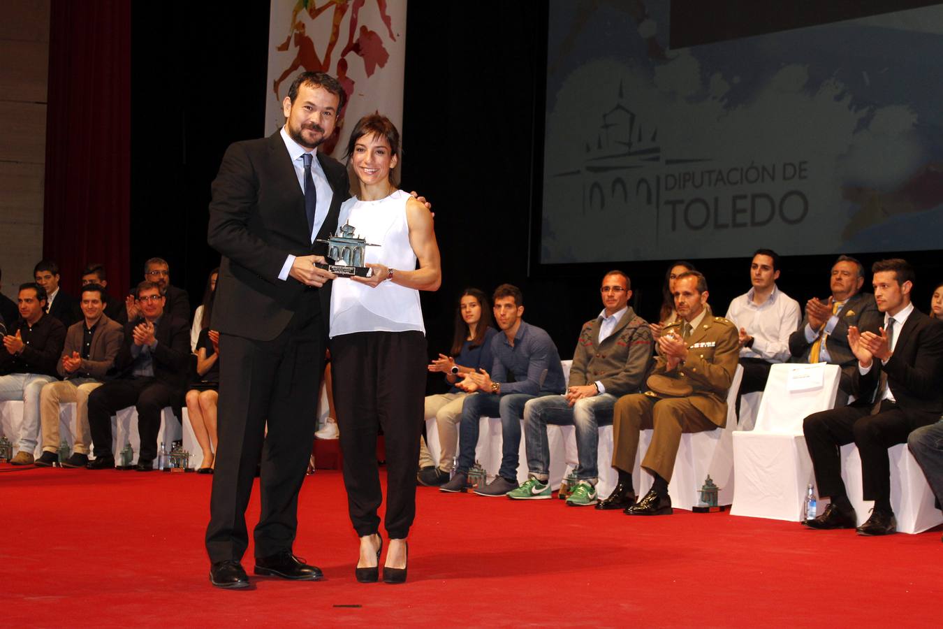 Premio Prensa Deportiva a Sandra Sánchez Jaime, campeona de Europa en Estambul, Oro en los I Juegos Europeos de Baku. 