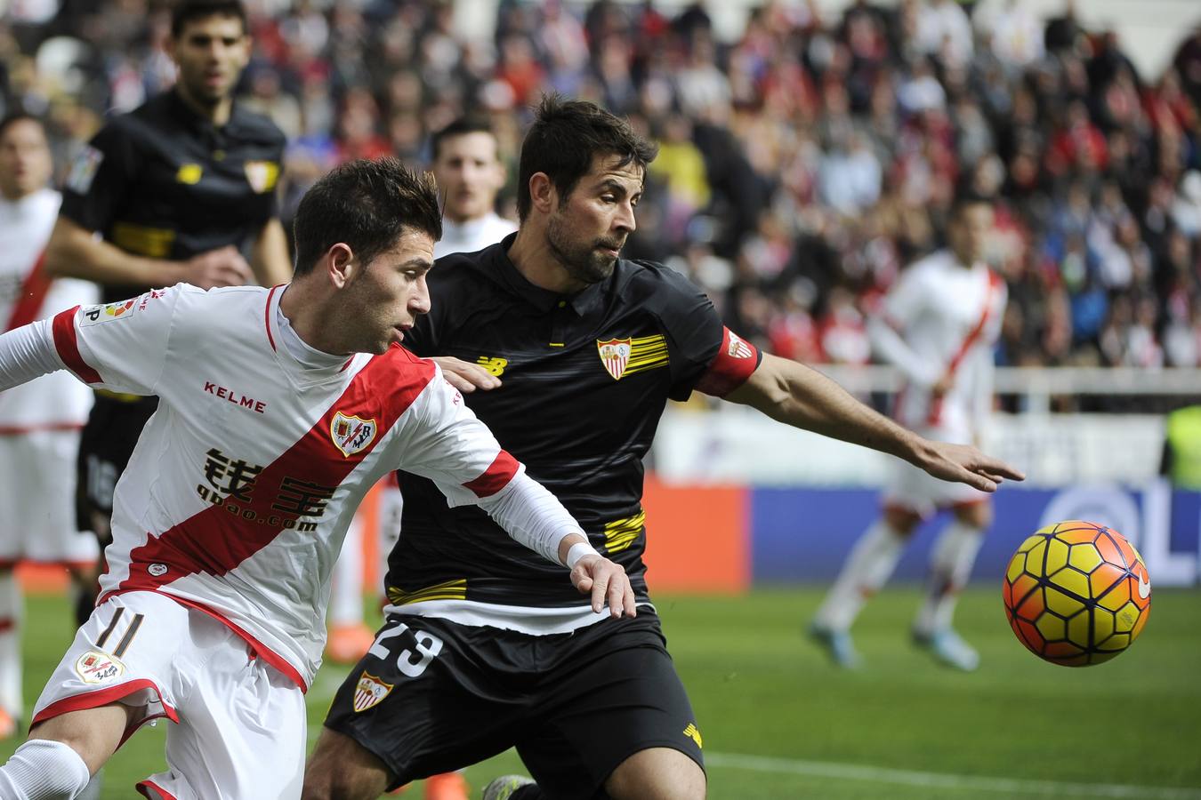 El empate del Rayo Vallecano y el Sevilla FC, en imágenes (2-2)